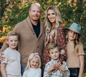 Dr. Sefcik with his family